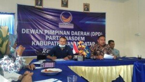 DPD Nasdem Tanah Datar Validasi Kinerja Pengurusnya
