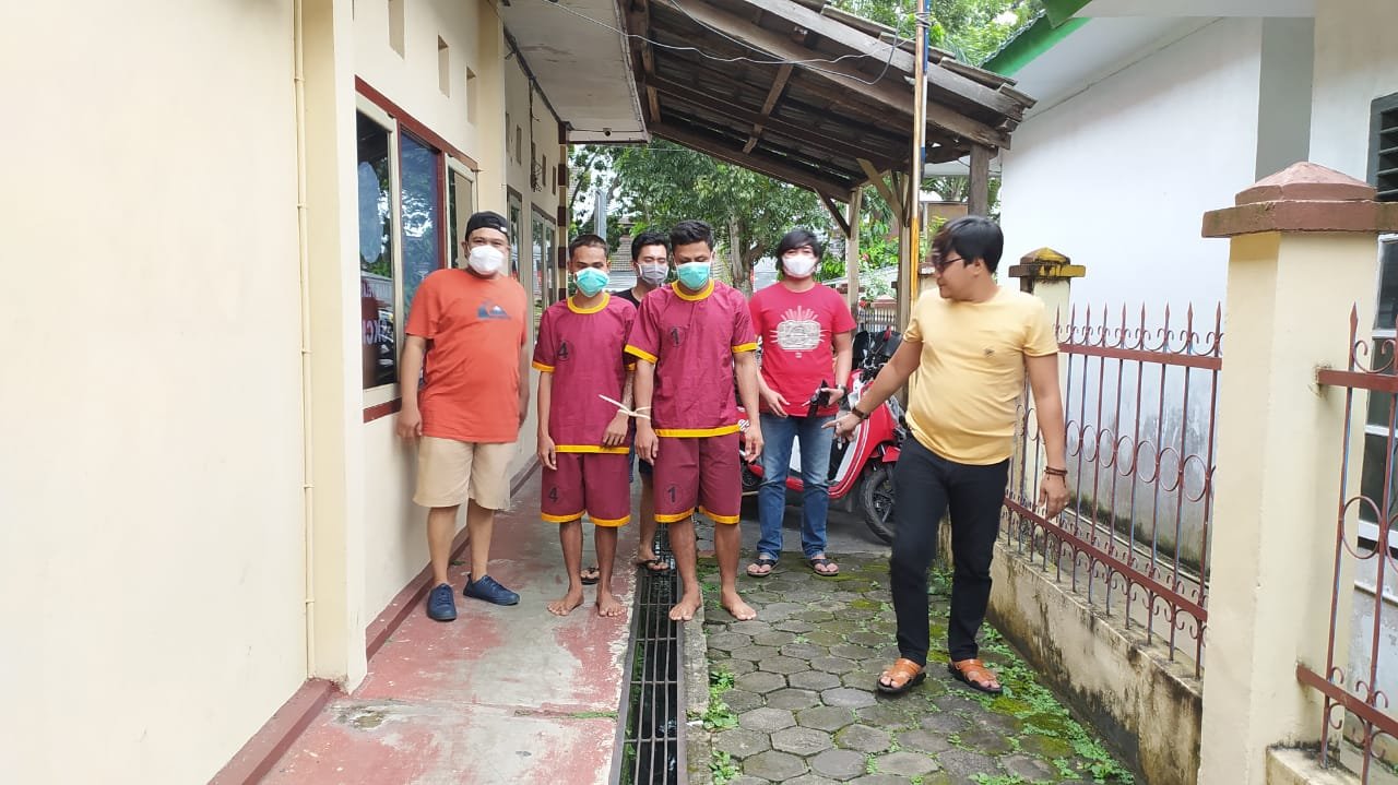 Pelaku curanmor berhasil diamankan.