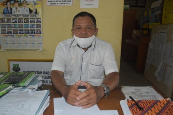 Kasi Pemantapan Lembaga Layanan Anak Dinas (P3AP2KB) Kabupaten Kapuas Rasyidi (Angga / Mattanews.co)