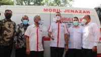PMI Medan Terima Bantuan Mobil Jenazah