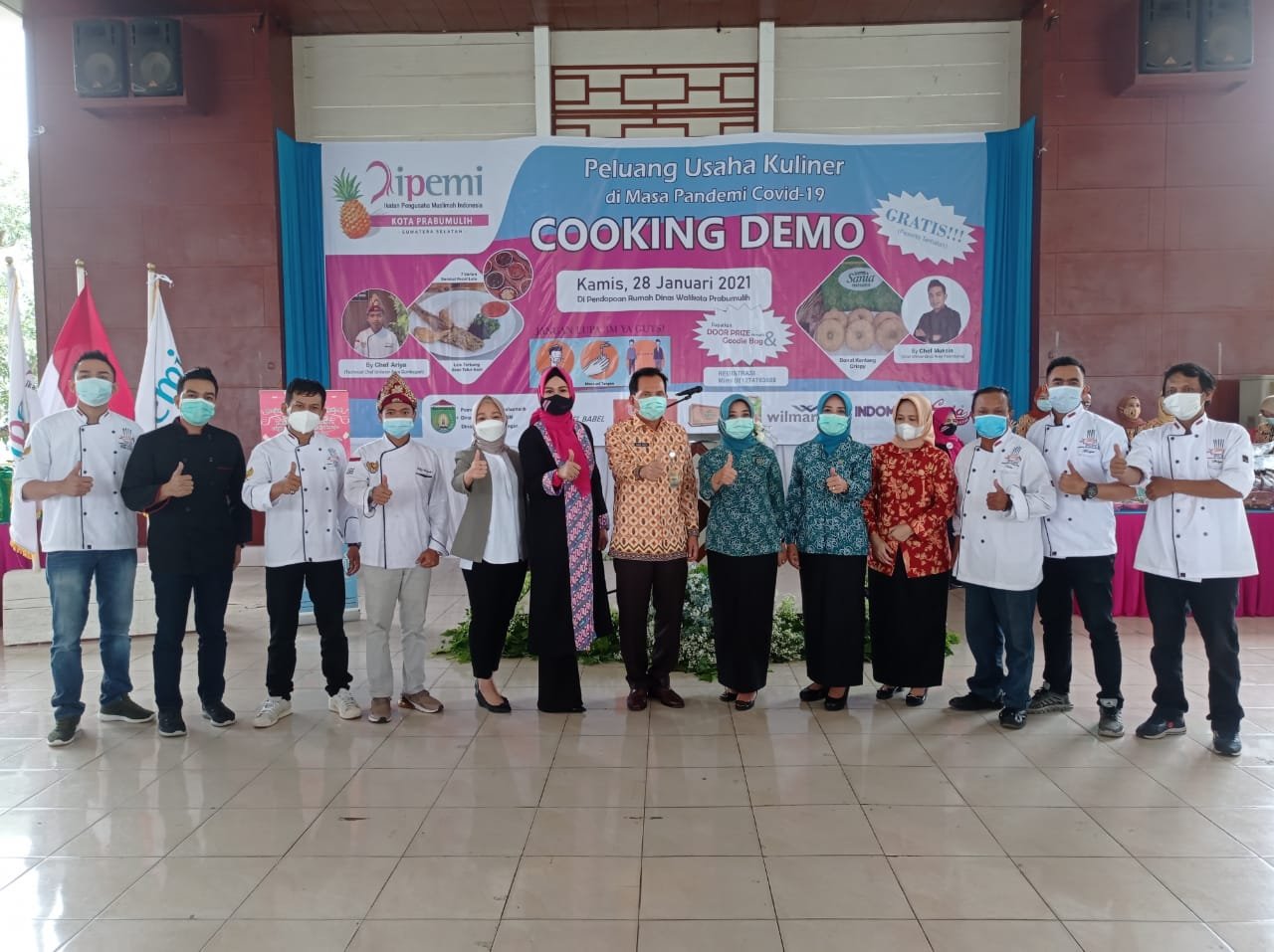 Ikatan Pengusaha Muslimah Indonesia (Ipemi) menggelar kegiatan untuk Usaha Mikro Kecil dan Menengah (UMKM) di kota prabumulih.