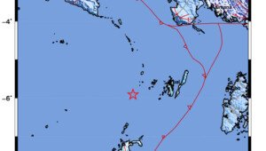 Gempa M5,5 Guncang Maluku Tenggara, Tidak Berpotensi Tsunami