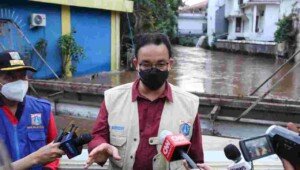 Ada Genangan di Kemang Hingga Sudirman, Gubernur Anies Sebut Aliran Sungai Krukut Penyebabnya