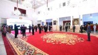 Presiden Jokowi Saksikan Sumpah Keanggotaan Ombudsman RI Masa Jabatan 2021-2026