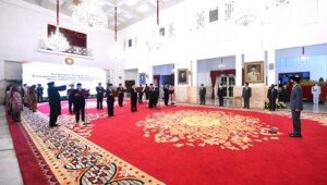 Presiden Jokowi Saksikan Sumpah Keanggotaan Ombudsman RI Masa Jabatan 2021-2026
