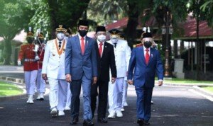 Tiga Pasang Gubernur dan Wakil Gubernur Terpilih Masa Jabatan 2021-2024 Dilantik Presiden Jokowi