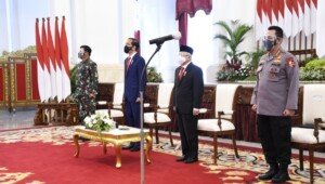 180 Pati TNI-Polri Terima Arahan Presiden RI