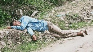 Pria Tanpa Identitas Ditemukan Pingsan di Pinggir Jalan Perbaungan Sergai