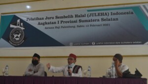 Juleha Sumsel Bekali Anggota Ilmu Sembelih Halal