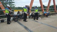 Resah dengan Aksi Balap Liar, Satlantas Polres Muara Enim Datangi Jembatan Rami Pasai