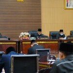 Bupati Dodi Reza Sampaikan LKPJ Tahun 2020 ke DPRD Muba