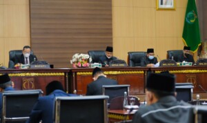 Bupati Dodi Reza Sampaikan LKPJ Tahun 2020 ke DPRD Muba