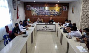 PWI dan Pokja Jurnalis Basel Gelar Webinar Jurnalistik Kehumasan Bersama Polres Basel