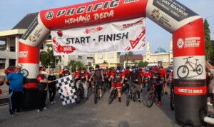 PDI Perjuangan Gelar Gowes dengan Tetap Patuhi Prokes