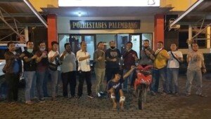 11 Kali Beraksi, Spesialis Curanmor Dilumpuhkan Team Opsnal Ranmor Polrestabes Palembang