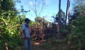 Dilarang Ambil Batu Sungai, Warga Merangin Tutup Jalan di Merangin