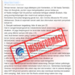 Hoax !! Setelah Vaksinasi Covid-19, Puluhan Wartawan Terkapar