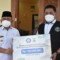 Gubernur Sulbar, Ali Baal Masdar didampingi Asisten I Pemprov Sulbar, Muhammad Natsir menerima kunjungan Ketua Umum DPP Serikat Pekerja BPJS Ketenagakerjaan, Tri Candra Kartika