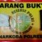 Barang bukti berupa narkoba jenis sabu diamankan dari tangan IYP, warga Kabupaten Kapuas Kalteng (Dok. Humas Polres Kapuas/ Mattanews.co)