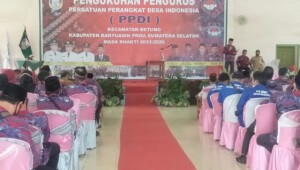 PPDI Kecamatan Betung Banyuasin Resmi Dikukuhkan