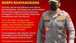 Kapolsek Astana Anyar Kompol Yuni Terancam Dipecat dari Korps Bhayangkara