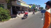 Tak Pakai Masker, Pengendara Sepeda Motor Tabrak Petugas di Kabupaten Blitar