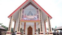 Gereja Oikumene SPN Hinai di Kabupaten Langkat Sumut (Tison Sembiring / Mattanews.co)