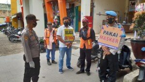 Laksanakan Patroli Dialogis, Polres Prabumulih Minta Kerjasama Masyarakat Putus Penyebaran Covid-19