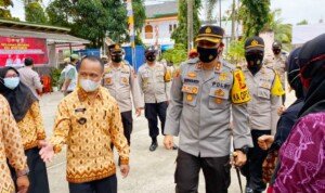 Dirikan Posko PPKM Skala Mikro, Kapolres Prabumulih dan Lurah Gunung Ibul Sampaikan Ini untuk Masyarakat