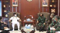 Kapuskersin TNI Terima Courtesy Call Atase Pertahanan Uni Emirat Arab di Jakarta