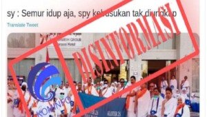 Hoax !! Karena Belum Bayar Bea Akomodasi, Arab Saudi Tolak Jemaah Haji Indonesia