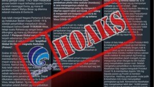 Hoax !! Sumber: Kementerian Kesehatan Italia, Covid-19 Bukan Virus