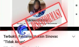Hoax !! Direktur Pascasarjana STIK Tamalatea Makassar Meninggal Karena Vaksin Sinovac