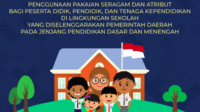 Pemerintah Keluarkan SKB 3 Menteri tentang Penggunaan Pakaian Seragam dan Atribut di Lingkungan Sekolah