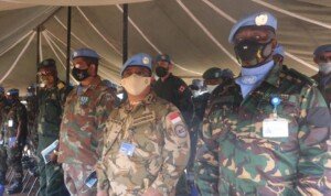 Parade Perpisahan Iringi Purna Tugas Panglima TNI MONUSCO