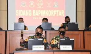 Sidang Bapimkorptar Akademi TNI-Akpol Angkat Tema Budaya Literasi