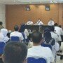 Rapat Persiapan Pelaksanaan Vaksinasi COVID-19 Tahap I Bagi Tenaga Pendidik dan Kependidikan dalam Kecamatan Sekayu, Selasa (23/3/2021) di Aula Wiyata Dinas Pendidikan dan Kebudayaan Kabupaten Musi Banyuasin.