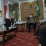 Bupati Musi Banyuasin (Muba) Dr H Dodi Reza Alex Noerdin menerima Audiensi Jajaran Pimpinan Pusat Pemuda Muhammadiyah di Guest House Griya Bumi Serasan Sekate Sekayu, Jumat (19/03/2021).
