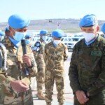 Komandan Sektor Timur UNIFIL Kunjungan ke Markas Polisi Militer Kontingen Garuda