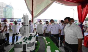 GroundBreaking Pasar Senen Blok VI, Gubernur Anies Harapkan Hadirnya Ikon Baru Sentra Perdagangan di DKI Jakarta