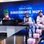 Dinas Komunikasi dan Informatika Kabupaten Muba melakukan sosialisasi pembentukan Kelompok Informasi Masyarakat (KIM) secara virtual