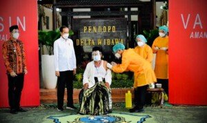 Presiden Jokowi Pastikan Kesiapan Sidoarjo Gelar Vaksinasi Massal