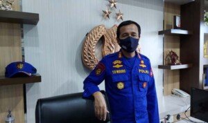 Polairud Terus Lakukan Pencarian Korban Kecelakaan Getek di Tanjung Serai