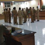 Kadis Nakertrans Tidak Hadir, Saat Rapat Kerja Pertama Bupati Batanghari