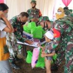 Adanya Bakti Sosial Kodim Palembang, Warga Sungai Jawi Sangat Terima Kasih