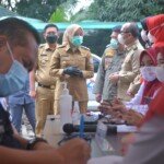 187 Polisi Penegak Perda di Vaksin