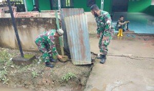 Masjid ini Direnovasi TMMD Kodim Palembang