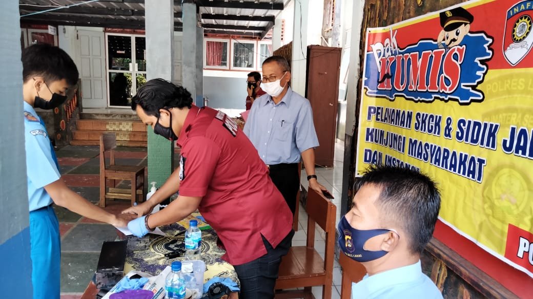 Program Pak Kumis, Polres Lahat Kunjungi Sekolah