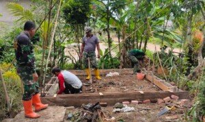 TMMD Bangun MCK untuk Warga, Berharap Tingkatkan Pola Hidup Sehat