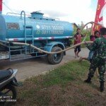 PDAM kembali Pasok Air Bersih untuk TMMD
